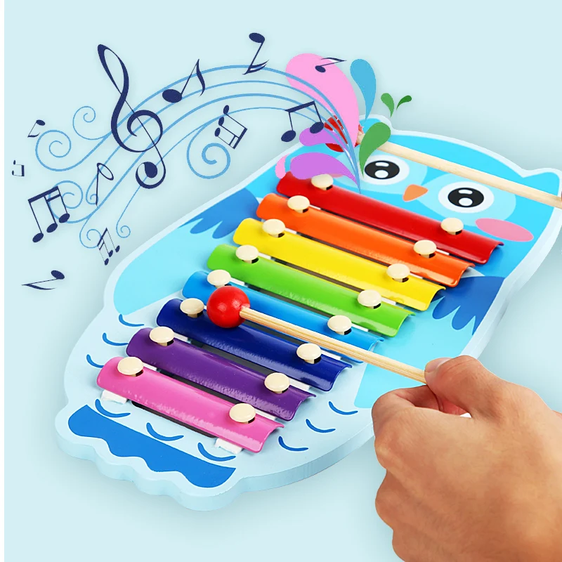 Funny Baby Learning Toys Xylophone Animal Toy Piano Musical Instrument Baby Toys Musical Instruments Kids Xylophones For Sale