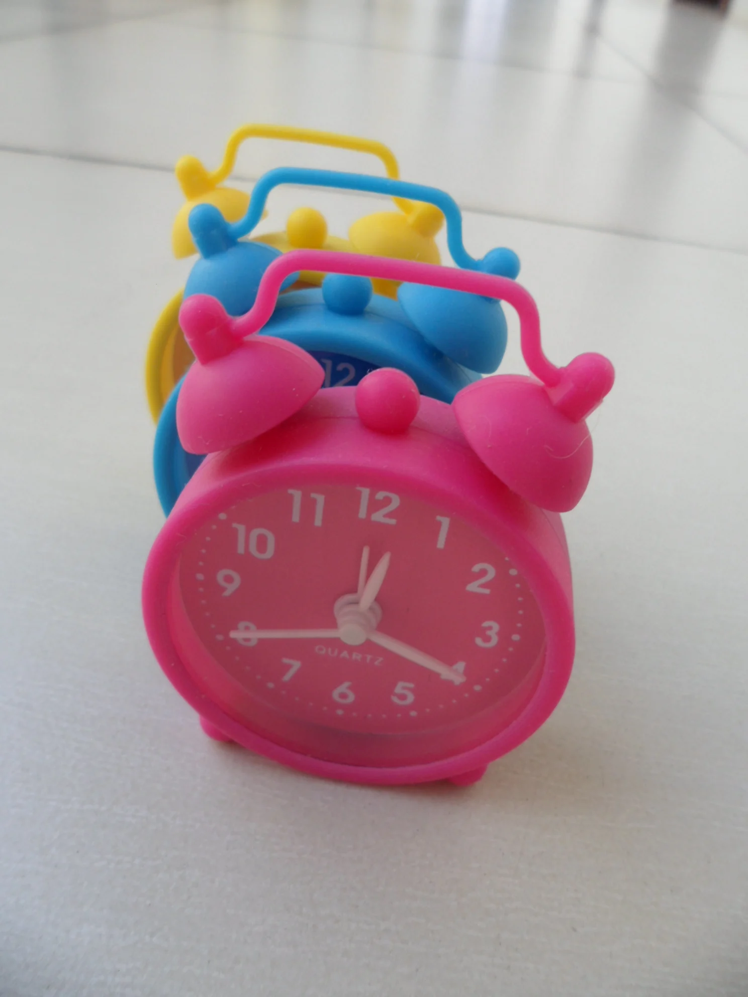 2021 silicone fashion alarm clock digital