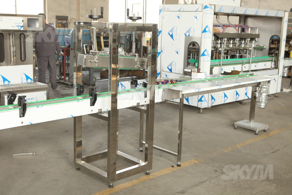 Linear Automatic Cooking Edible Vegetable Oil Filling Capping Labeling Machine Line for 500ml 1L 5L 10L PET Bottle