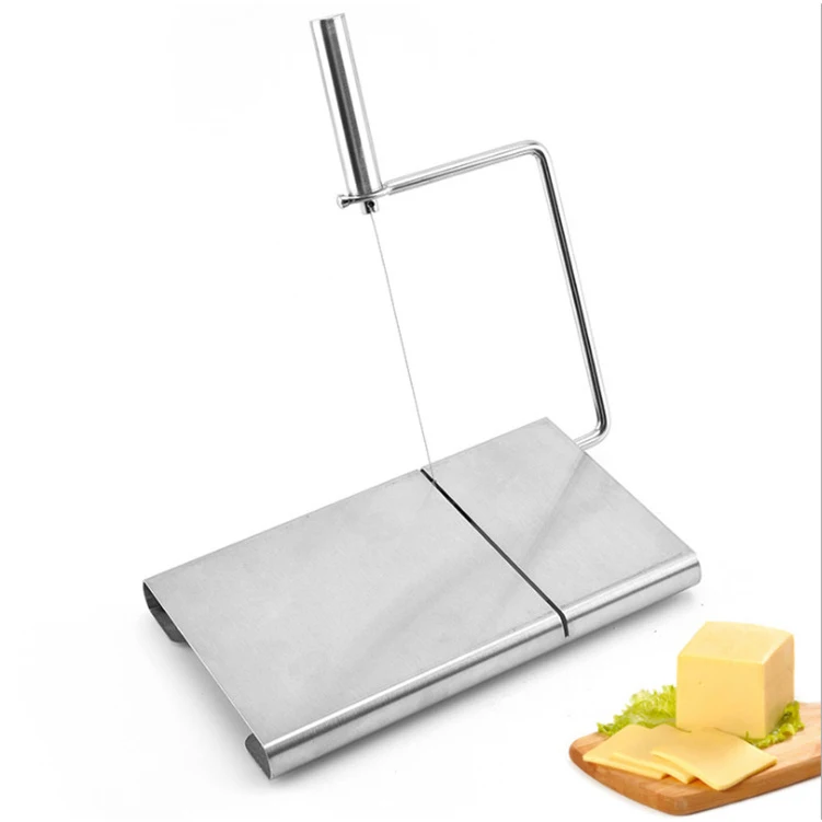 Hot Sale Cheap Stainless Steel Cheese Slicer Cutter Butter Ham Slicing Tools Cheese Tools