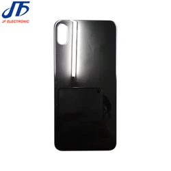 Big hole Back glass battery door cover for iphone xs max rear panel with