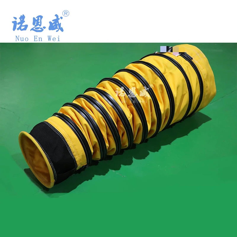 200mm-600mm Lightweight air conditioner insulation Ventilation aircraft hose