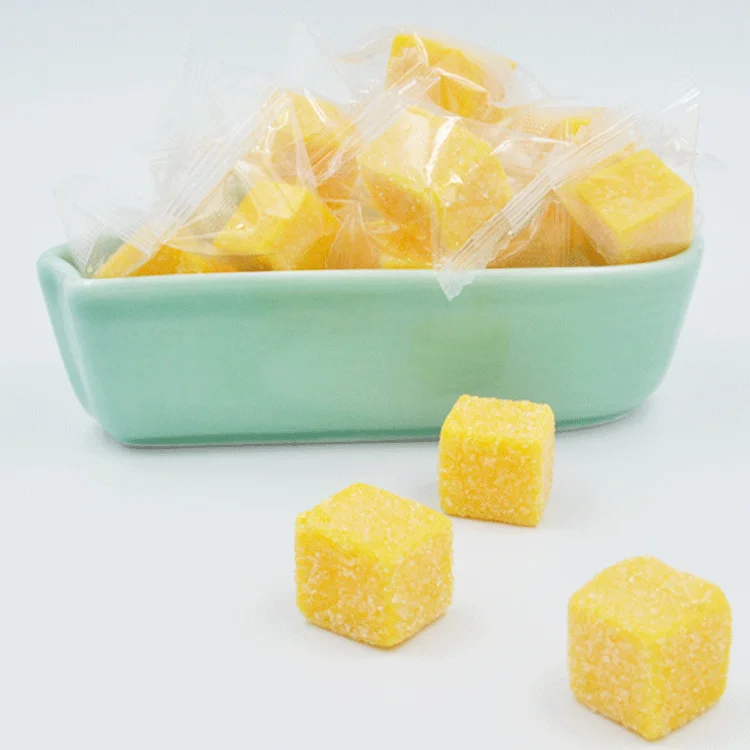 
New Mango Flavored Soft Candy Fruit Candy With Sugar Coated 