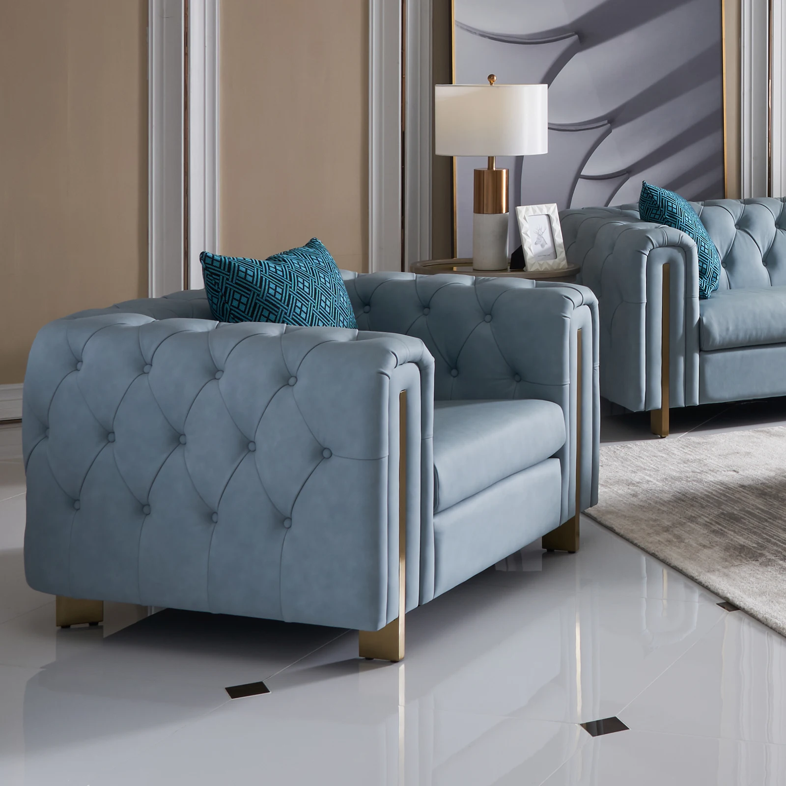 OEM ODM Welliton итальянский дизайн роскошный стиль из натуральной кожи секционный диван для гостиной