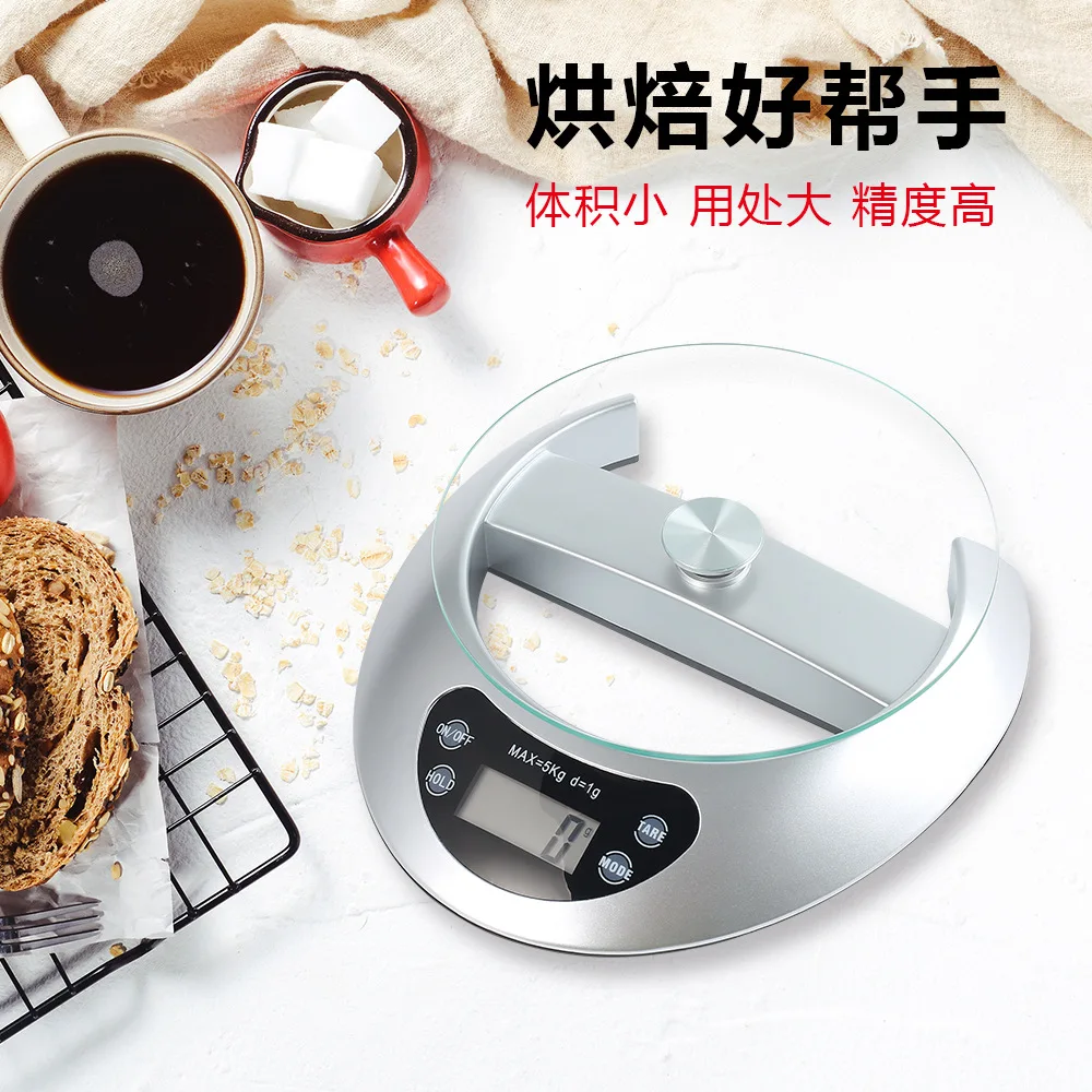 coffee scale high accuracy roasting electric kitchen weight coffee scale with tray transparent