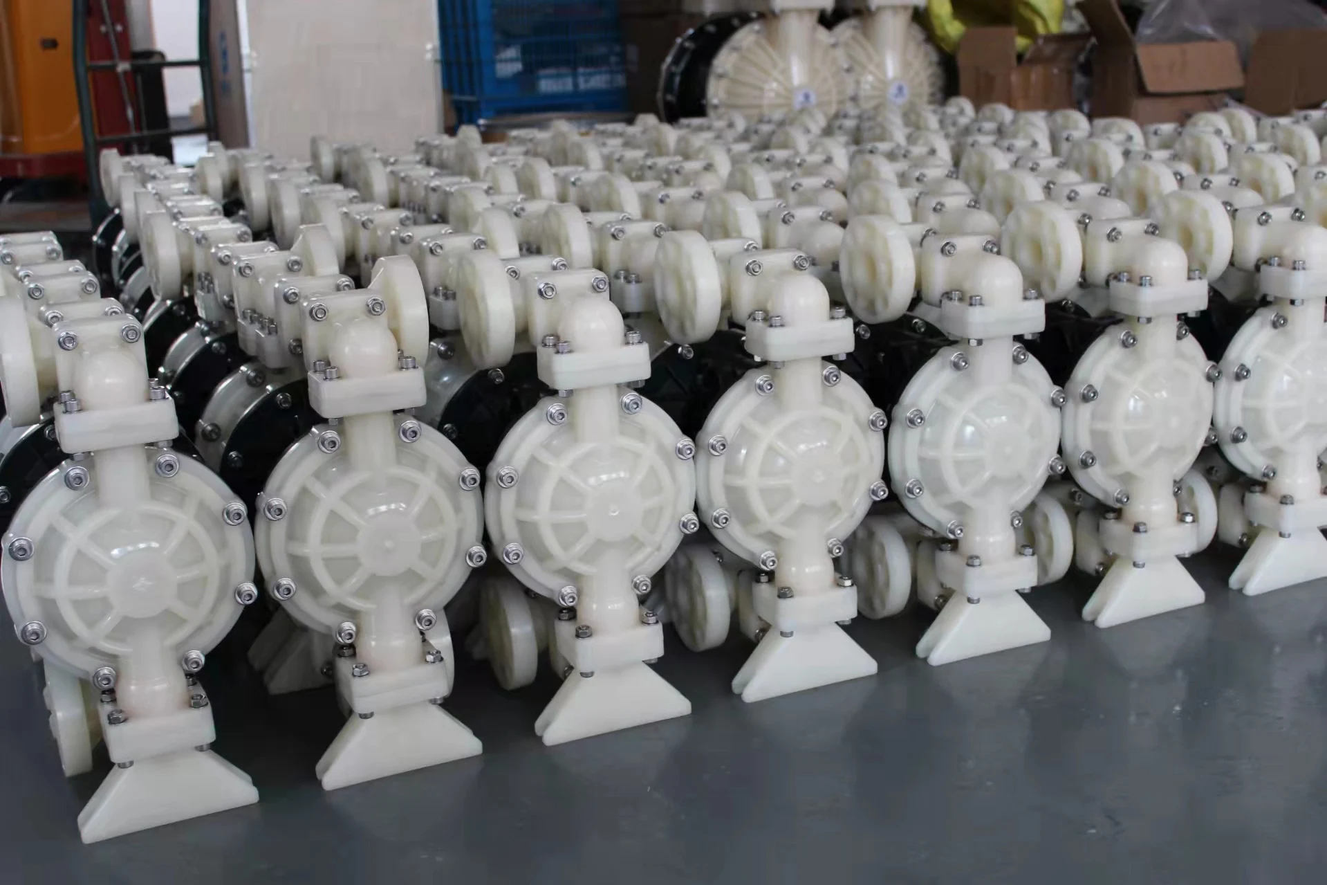 PTFE Sanitary Milk Acid Pump Air Operated Double Diaphragm Pump Manufacturer