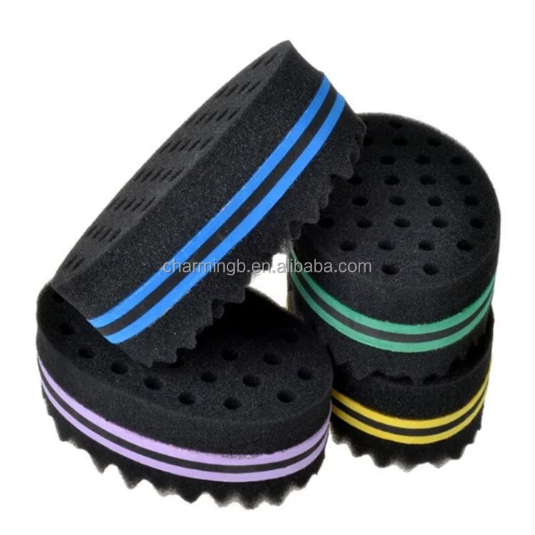 Hair Sponge Magic Barber Brush Sponges Twist Curl Dreads Locking Afro Coil Comb Care Tool