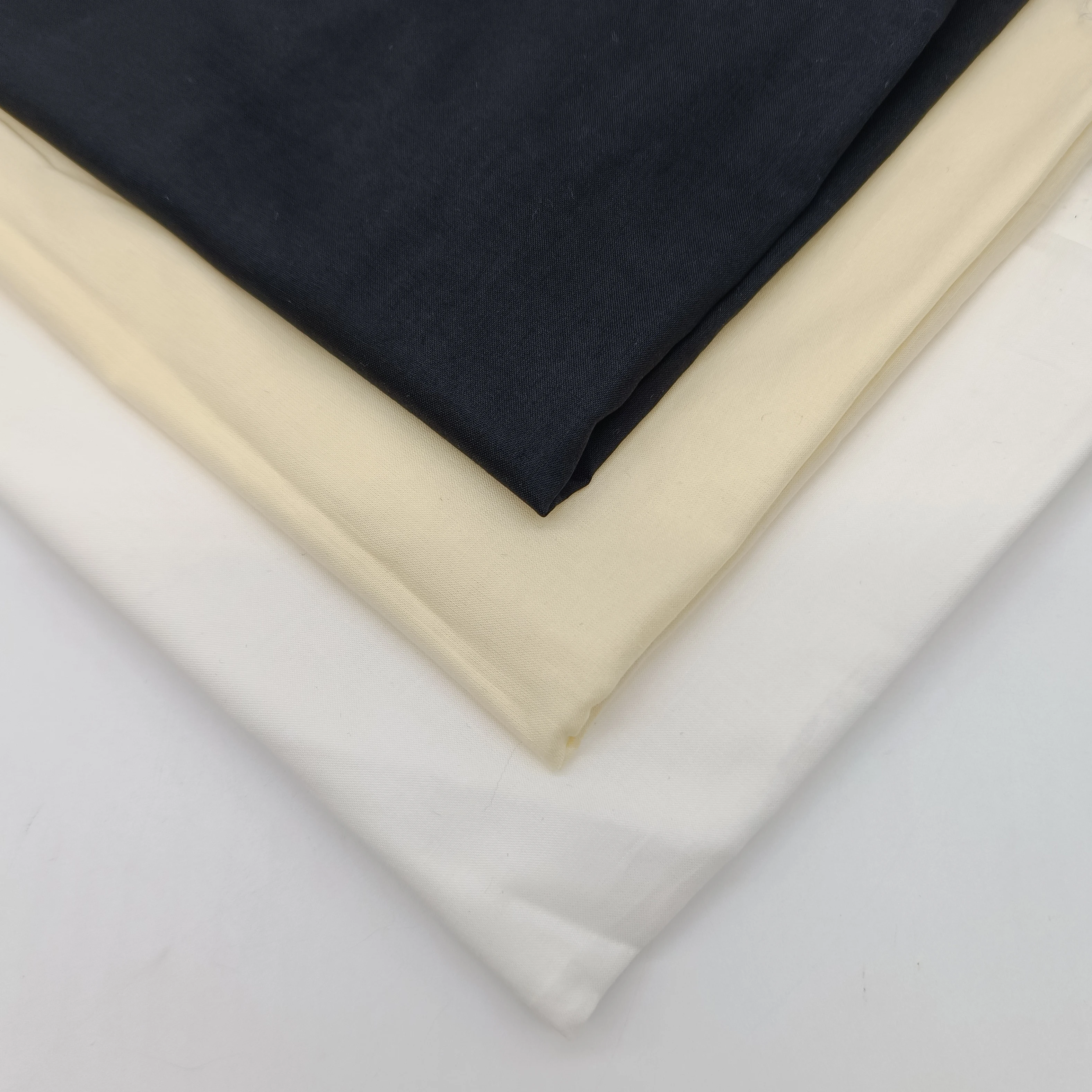 Combed Cotton Woven 100% Cotton Fabric Voile Plain  75 Gsm Cotton Fabric For robe fabric