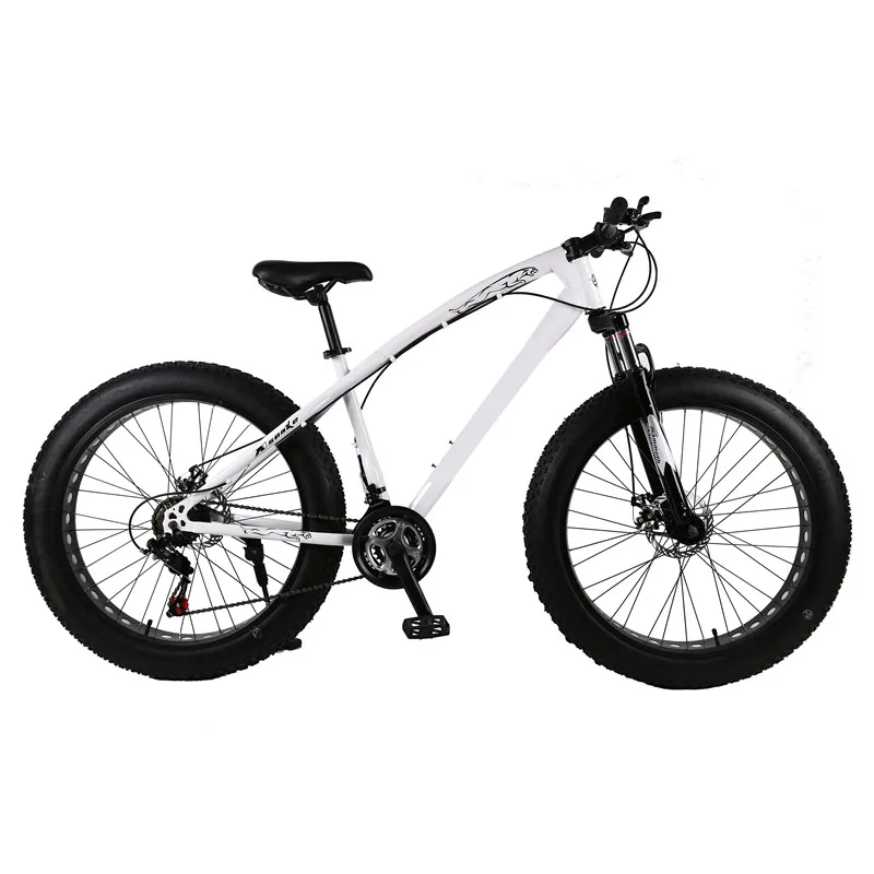 Full Suspension Fork Fatbike Alloy Rim Snow Bike Carbon Frame Fat 26 Inch Big Tire Bicycle Mountain
