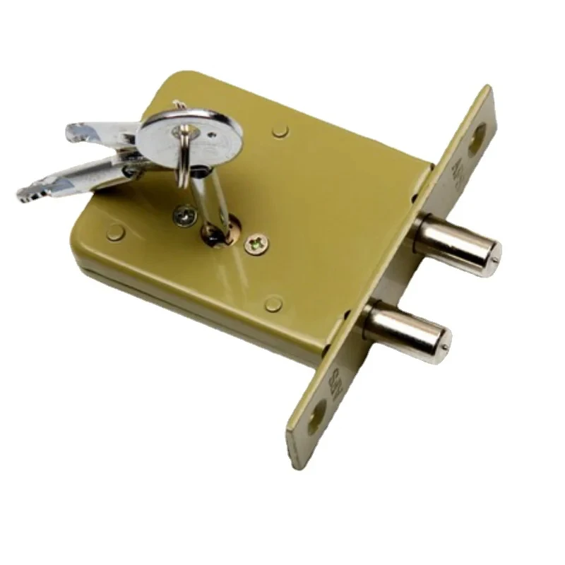 1 set DeadBolt Invisible Locks prevent lock picking double bar invisible mortise tubewell security Mortice locks