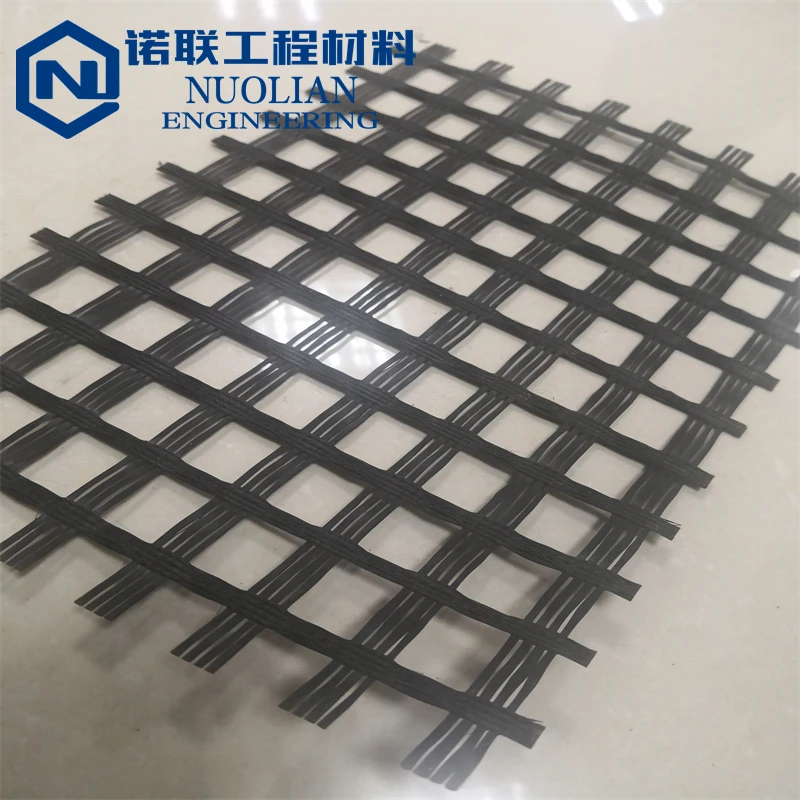 50-50KN 80-80KN 100-100KN 200-200KN Biaxial Fiberglass Yarn Geogrid Price for Bitume Road Repair Factory Price