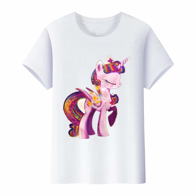 
2021 Wholesale Children T-Shirts with LED Light Cartoon Frozen Anna Elsa Colorful Bright Clothing Boy Girl Cotton Princess Short 