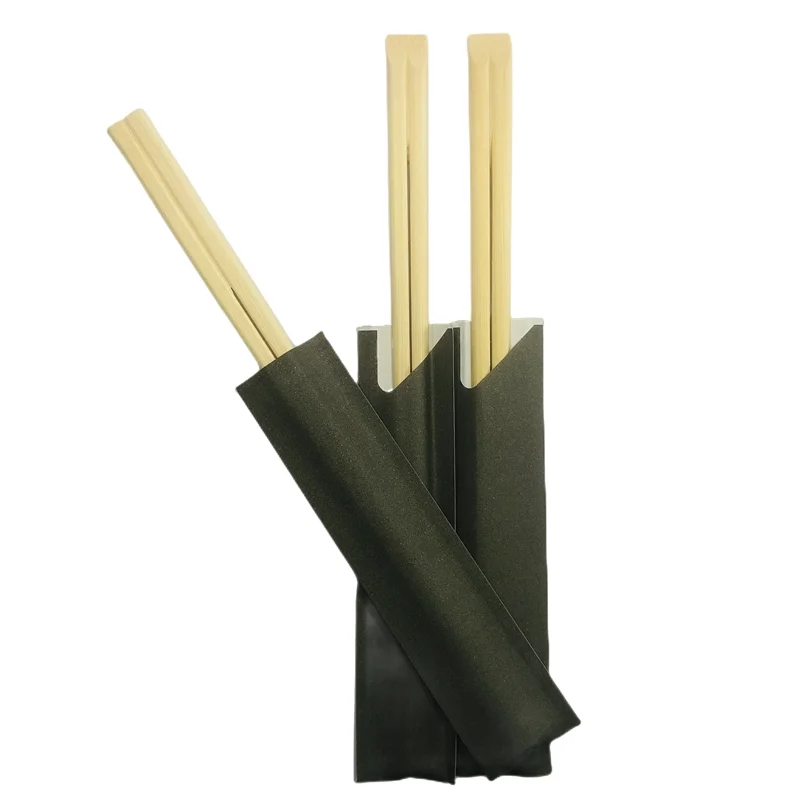 Cheap price Custom Chopsticks Bamboo Disposable Chinese Chopstick logo
