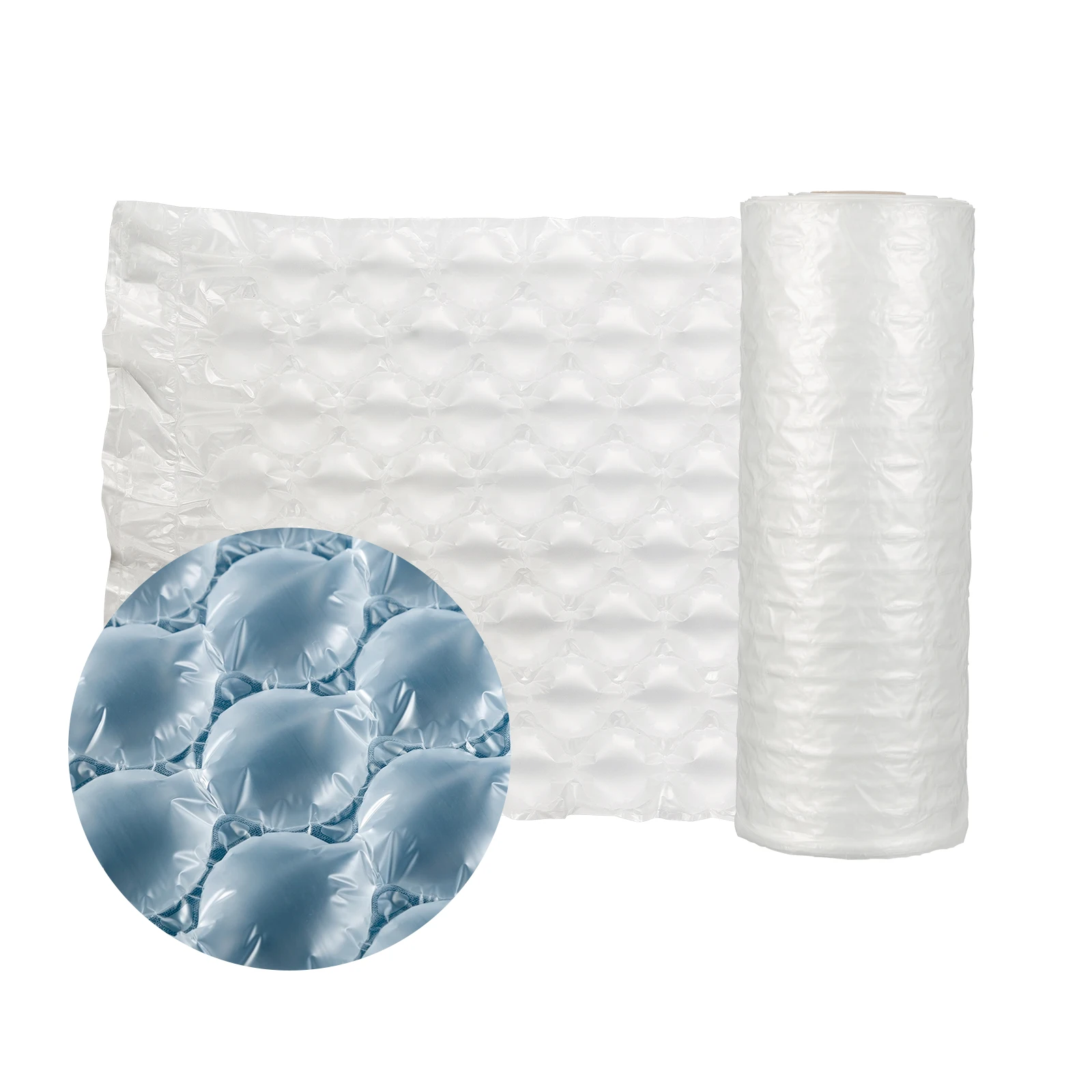 Shockproof Bubble Film Wrap Roll Air Filled Packaging For Shipping