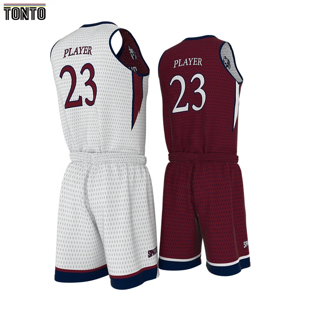 2022 Latest Unique Basketball Jersey Pattern Design Wholesale Custom Basketball Jerseys