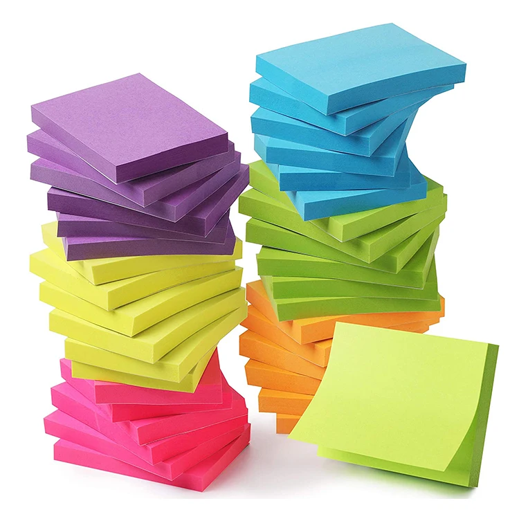 
Colored Mini Sticky Notes 1.5x2 inch 36 Pads Small Sticky Note 