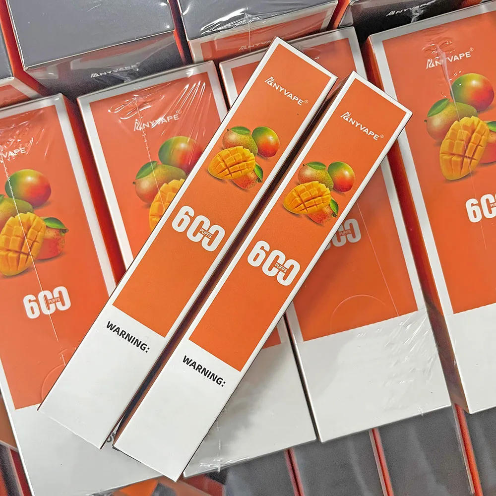 Anyvape 2022 Best Quality Wholesale Original Disposal Vapee  barr lux 600 800 1600 puf xxl Vape Box
