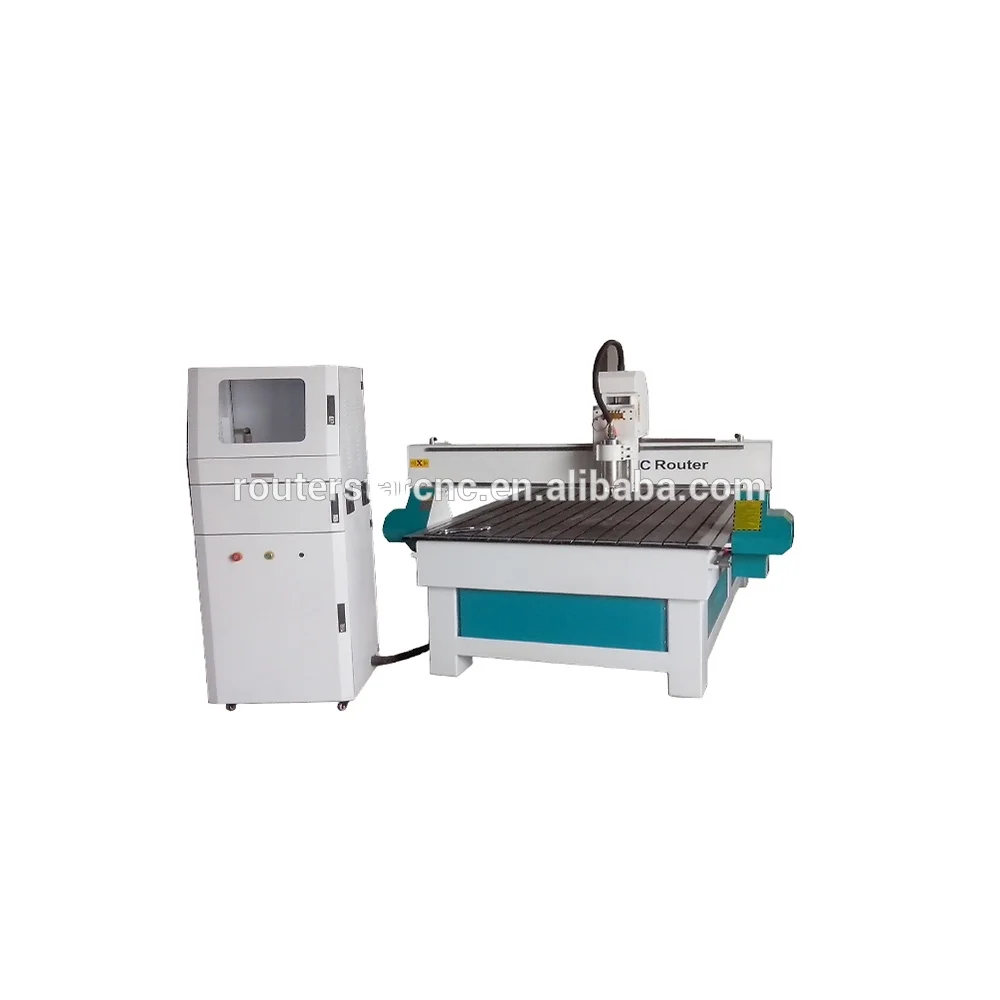 NC Studio controlled cnc wood router for solid wood composite door making