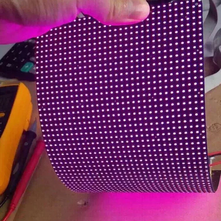 Hot selling new rgb flexible video p4 led display curtain flexible led screen