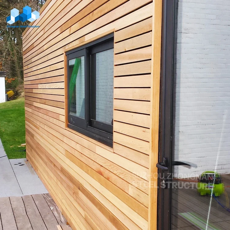 Zhongnan Detachable Custom 20ft 40ft luxury home portable hotel office prefabricated houses 2 3 bedroom tiny container houses