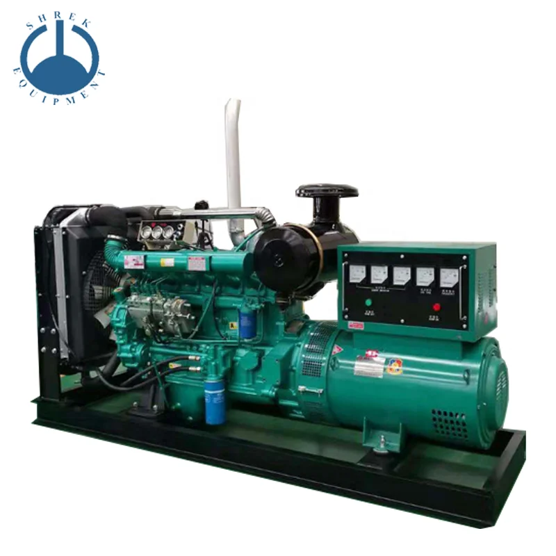 Top quality CE certified 100kw rainproof canopy machine / 75KW can be equipped with trailer / Weichai canopy generator set