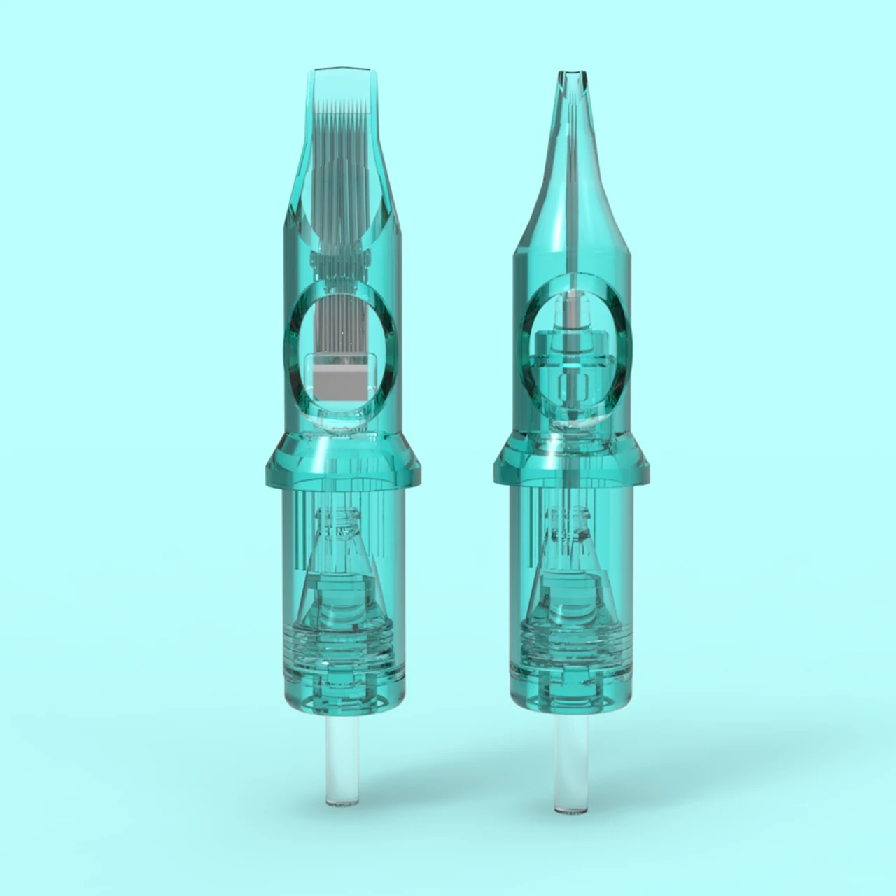 Круглые иглы для тату-иглы 15RM 1205RM картриджи тату-искусства 304H нержавеющая сталь прозрачная коробка OEM