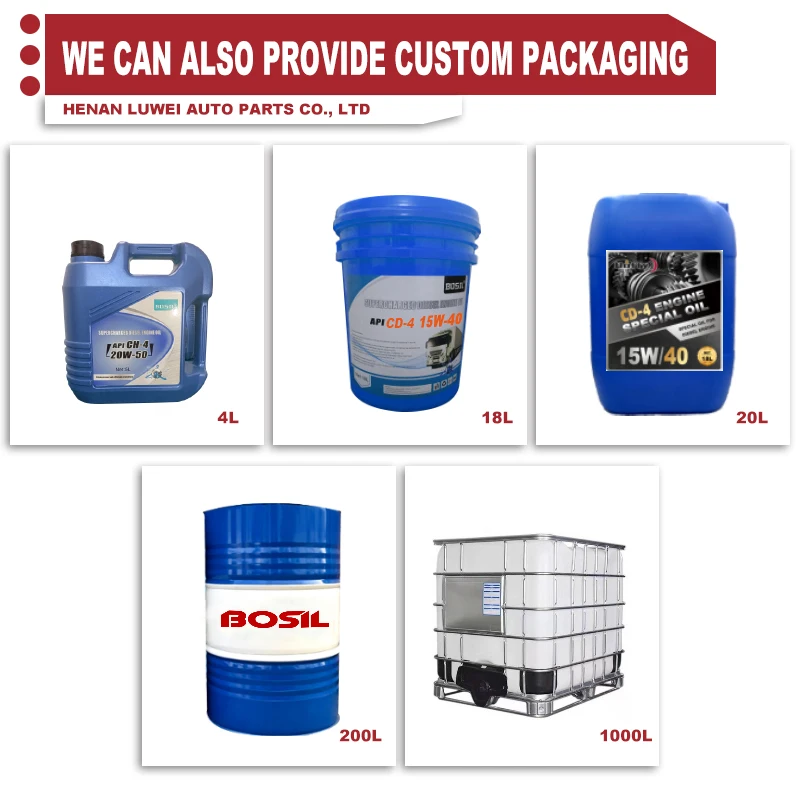 Truck10w 40 semi synthetic oil Factory API CF-4 15w40 engine generator oil for diesel 10W-40 Diesel Engine Oil