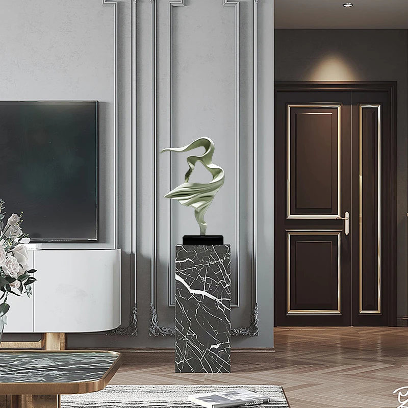 
Dancers Abstract Art Resin Sculpture for Mall Center Office Themed Club Bar Hotel Decor 