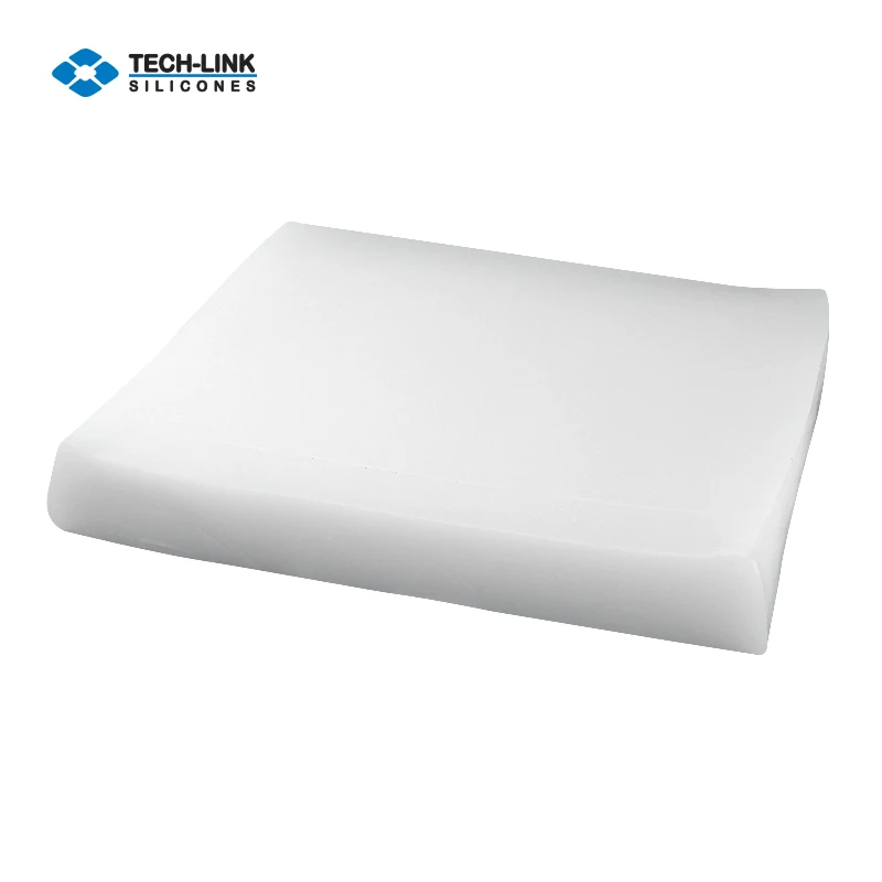 LFGB  Food Grade Hardness 30 Shore A  Fumed Silicone Rubber For Extrusion Product And Compression Molding Parts