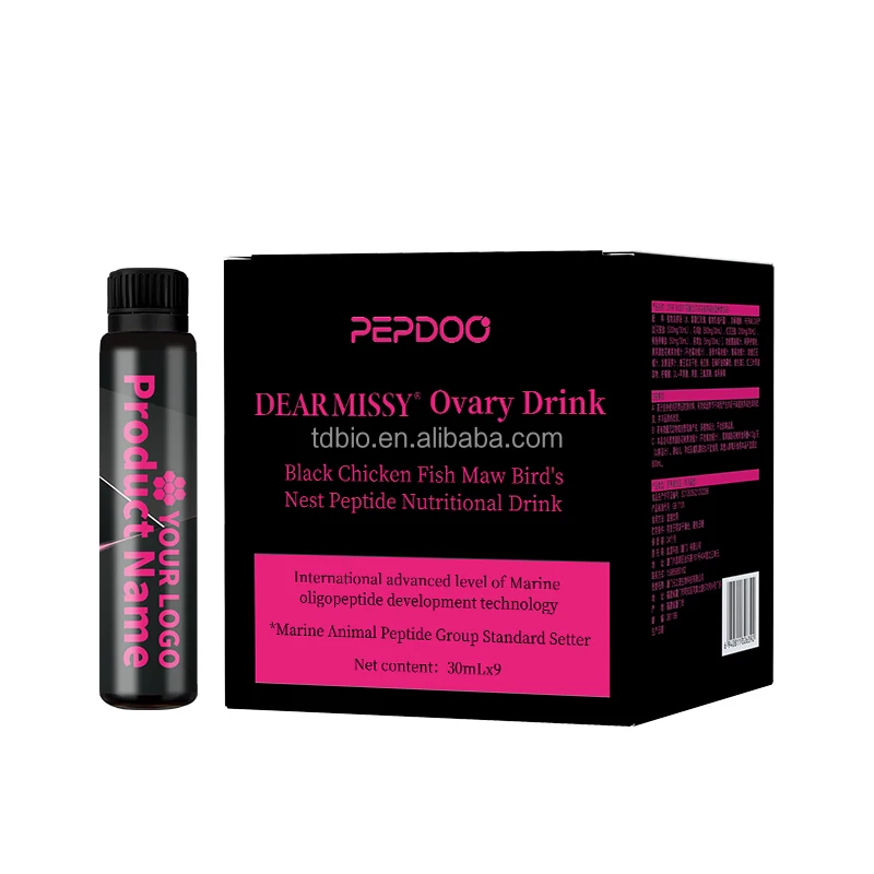Женский яичник омолаживающий черный куриный цветок жевательная резинка пептид матки уход полезно для питания кожи Qi и крови