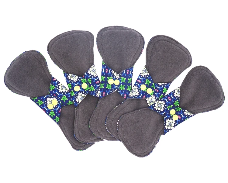 Women reusable washable good price cotton menstrual pads sanitary pad competitive price menstrual women pads reusable