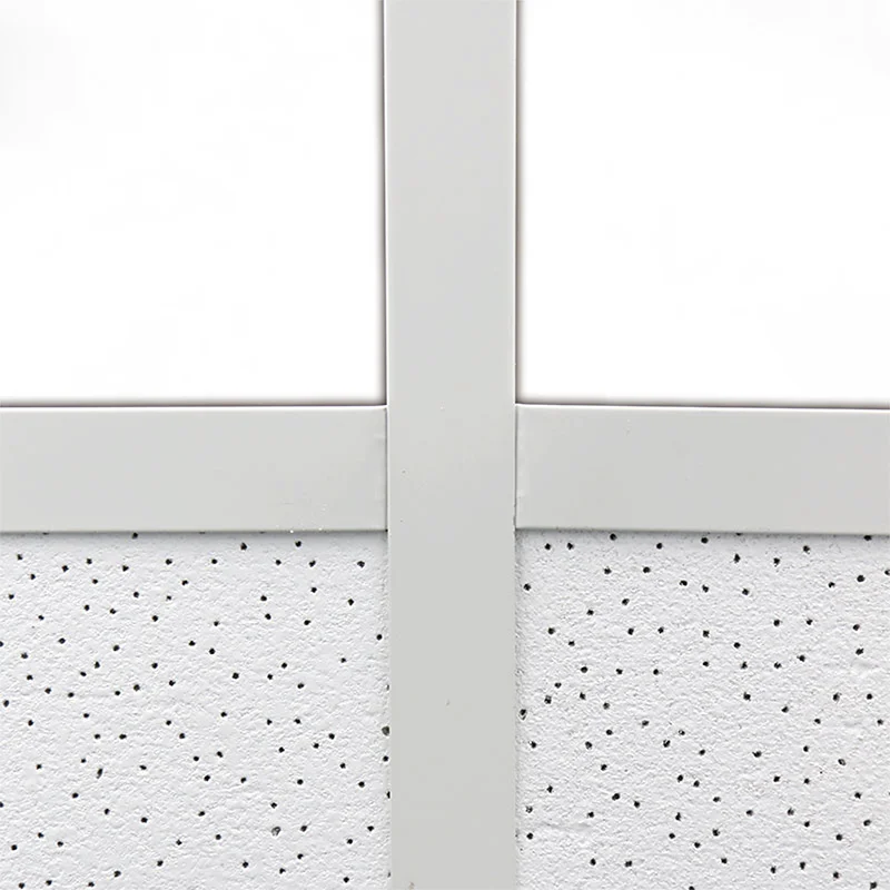 Подвесной Потолок t-бар плоская потолочная Система T24 цельный T-сетка оцинкованная рама заводская цена