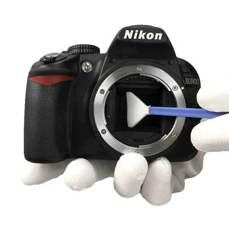 OEM V Shape Micro Swabs Lint Free DSLR Lens Camera Sensor Cleaning Swab Kit
