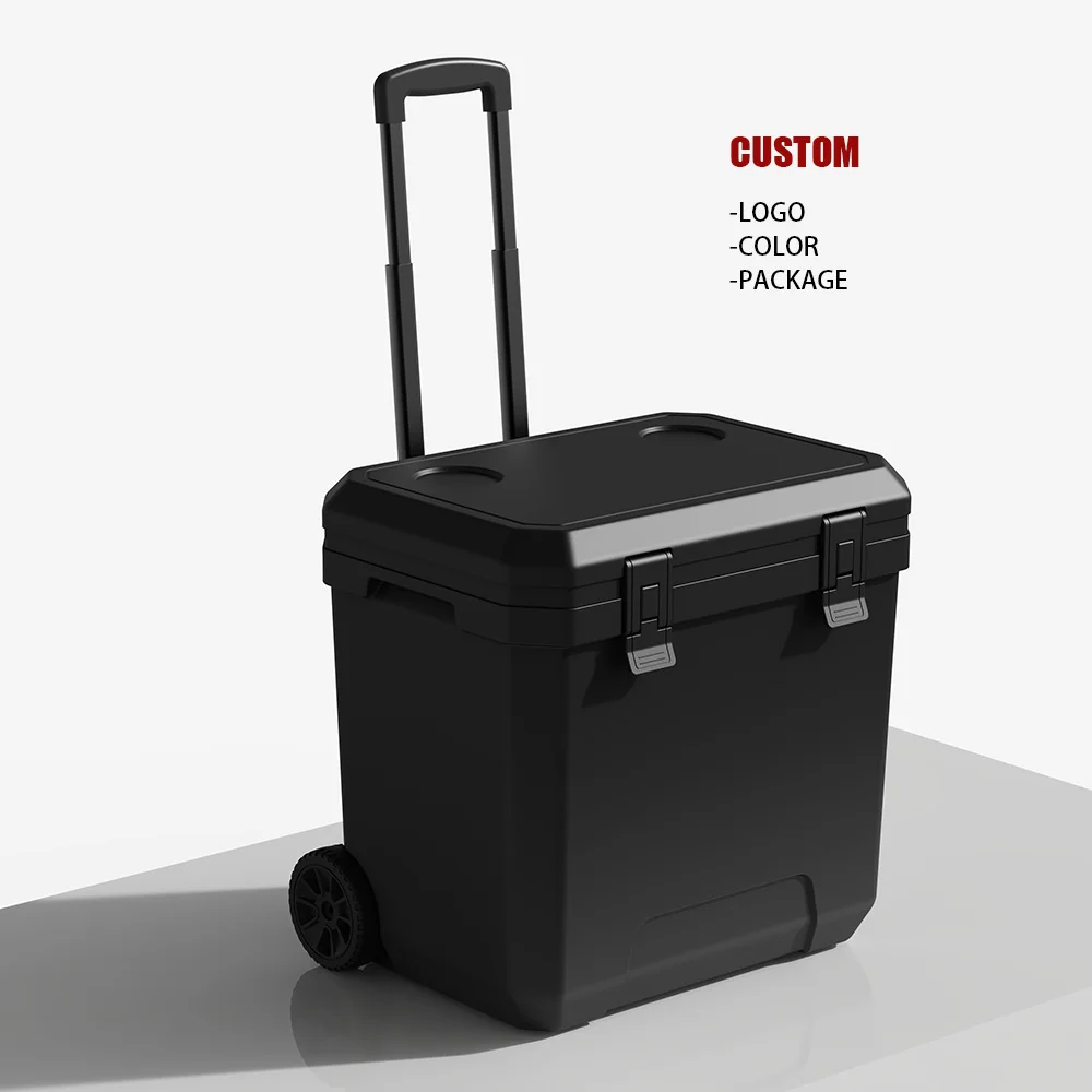 Customized 38QT Cooler Box Multifunctional Outdoor and Indoor Ice Chest Cooler Picnic and Fishing Ice Cooler Box