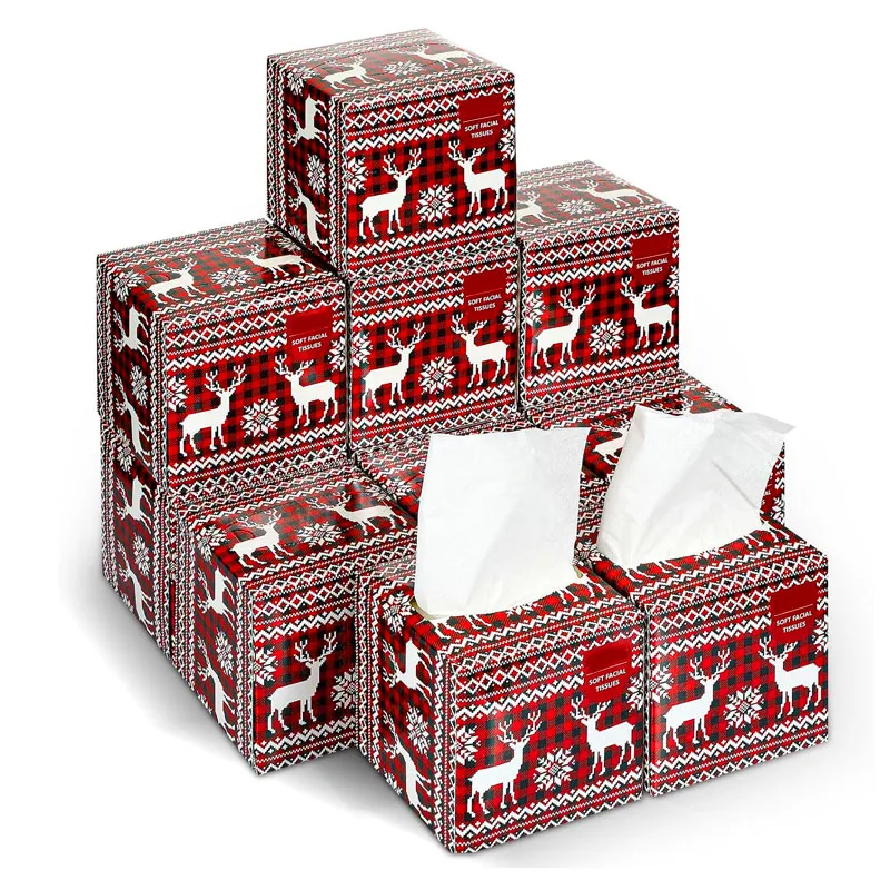 Cheap Price Dry Facial Cleansing Tissue Facial Tissues Boxes Cube 2 Ply 550 Sheets Soft Facial Tissue