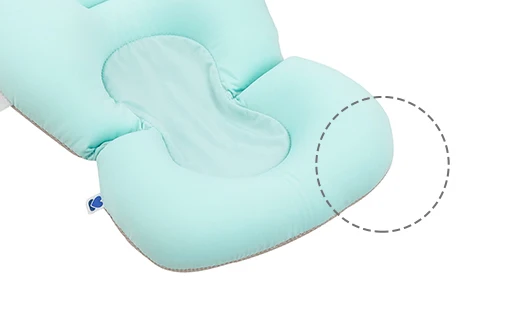 Baby Bath Products Manufacturer Custom Baby Bath Pillow Infant Shower Cushion Baby Bath Support