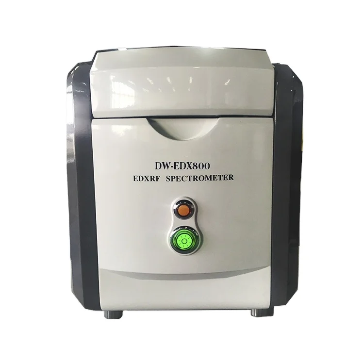 DW-EDX800 Precious Metal Gold Jewelries Ornaments Test Gold XRF Fluorescence Spectrometer Analyzer