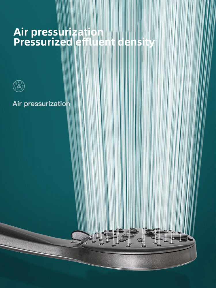 Smart Hot Sale 7 Options Eco Spa Water Saving Shuc High Pressure Rainfall Handheld Shower Head for Sale