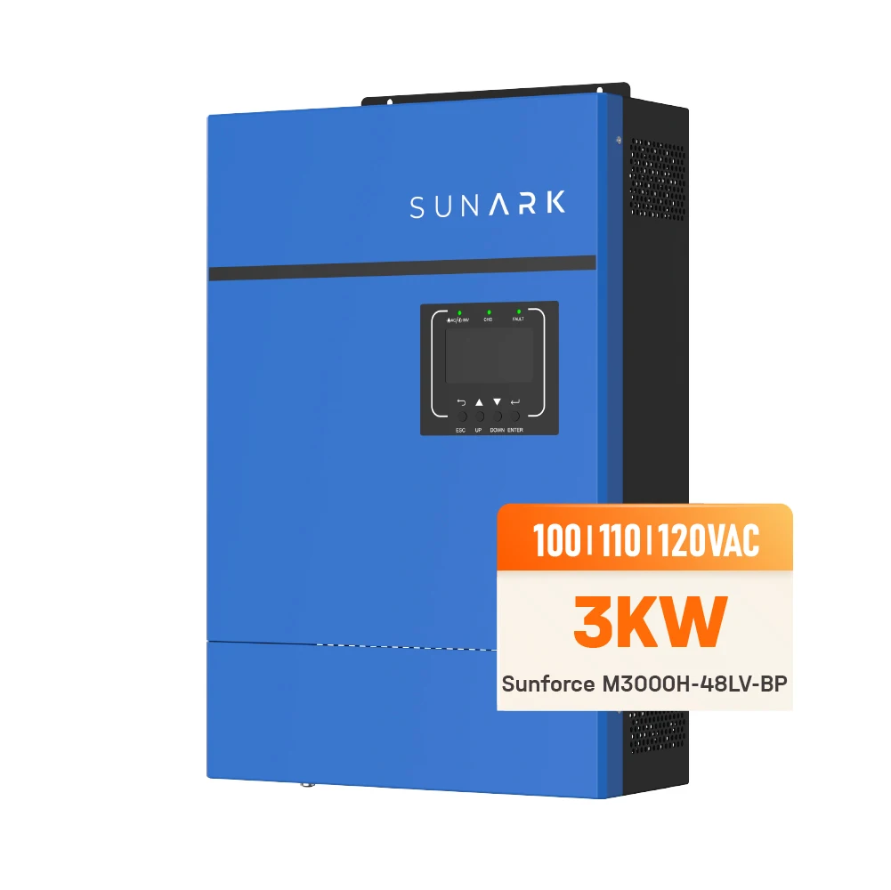 Sunark Renewable Energy Solar Power Inverter 3Kw 48V Hybrid Off Grid Solar Pv Inverter For Solar Panel System