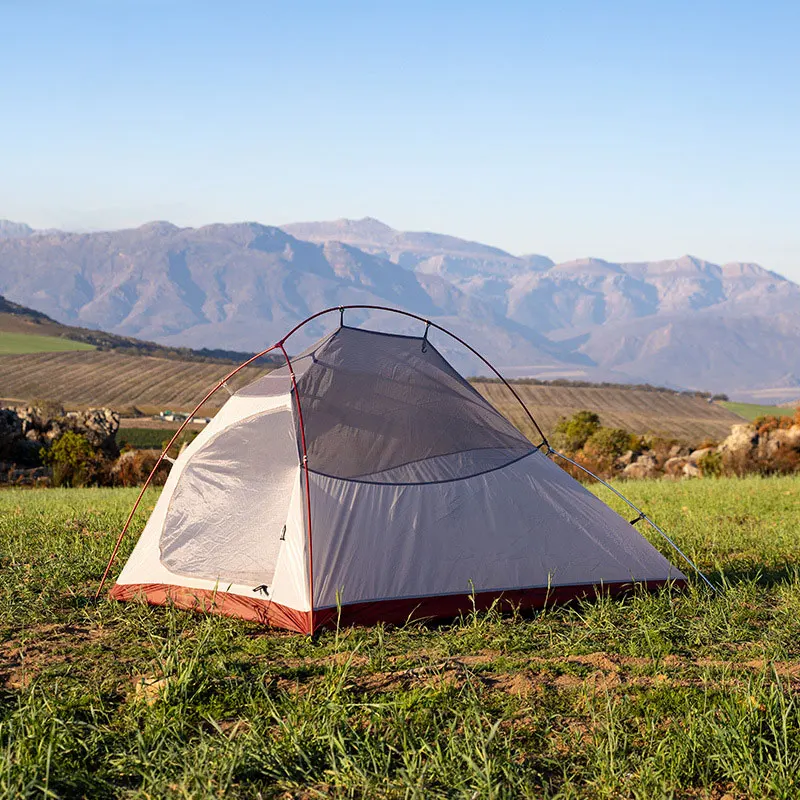 Wholesale Portable Ultralight 2, Person Double Layer Folding Winter Waterproof Outdoor Camping Hiking Tents With Carry Bag/