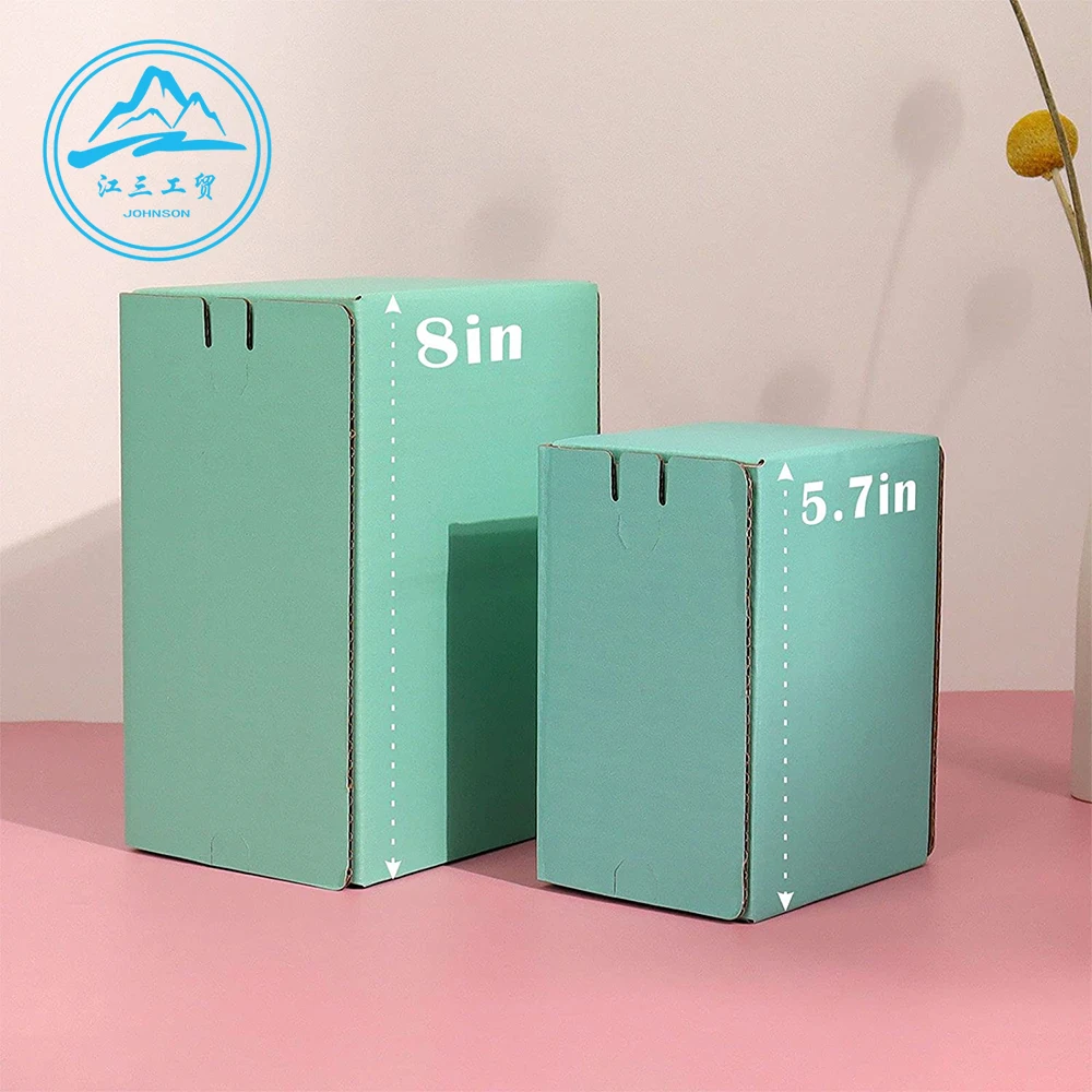 Custom Logo Full Color Printing Personalized Colorful Packaging Cardboard Corrugated Postal Shipping Mailers Boxes