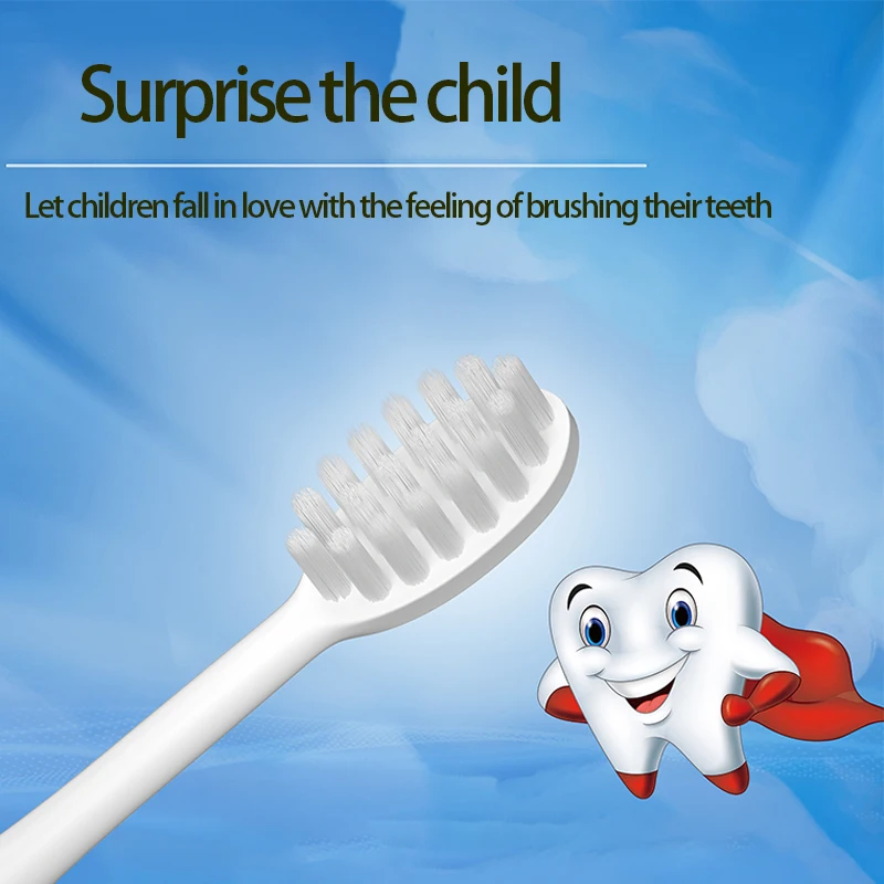 Rechargeable Toothbrush Cartoon Children Toothbrushes For 3-15 Year Old Kids