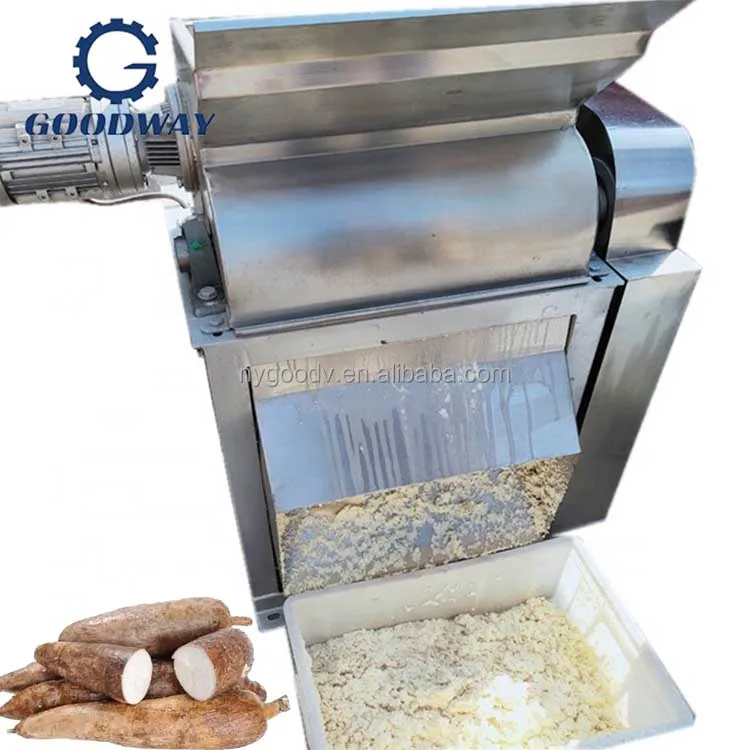 Good Quality Cassava Machine Cassava Flour Powder / Fufu Flour Processing Production Machinery