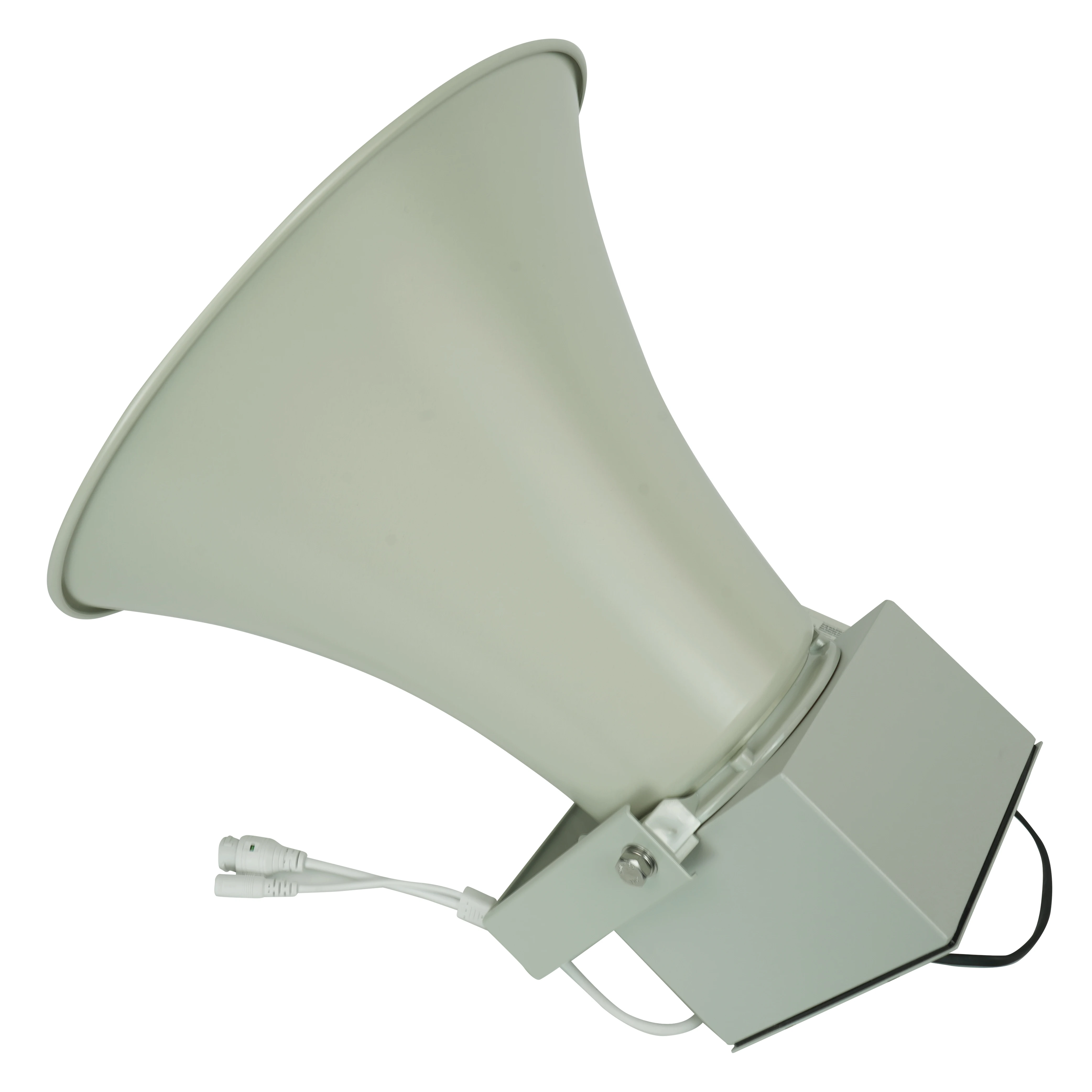 Waterproof IP65 Flat Indoor Outdoor Horn Loaded Speaker AC220V Hifi IP Network PA Horn Speakers