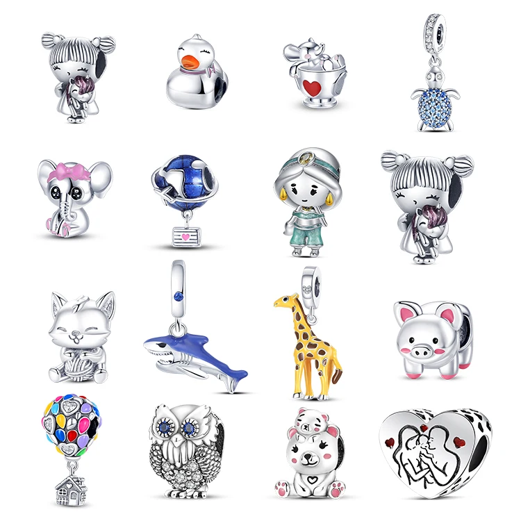 Hot Selling Products 2023 New Sterling Silver Bracelets Jewelry Making Charms Jewelry 925 Sterling Silver