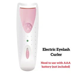 Electric Heated Eyelash Curler Long-Lasting Curler Electric Eye Lash Perm Eyelashes Clip Eyelash Curler Device Makeup Tools