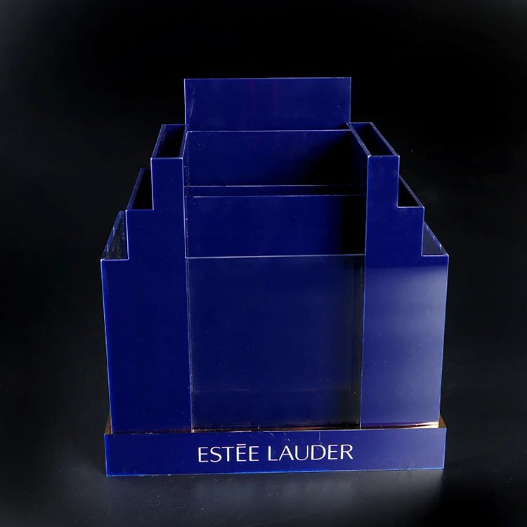 Acrylic Cosmetic Display Stands Accessories Cardboard Makeup Display Chips Display rack
