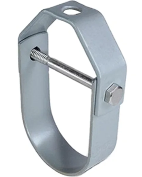 steel adjustable rubber pipe brackets clamp hanger riser clamp loop pipes hanger