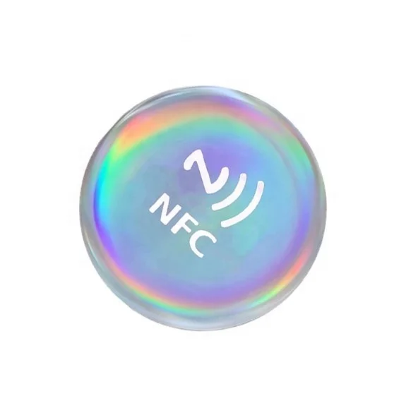 Индивидуальная цифровая наклейка NFC на телефоне с бесплатным приложением