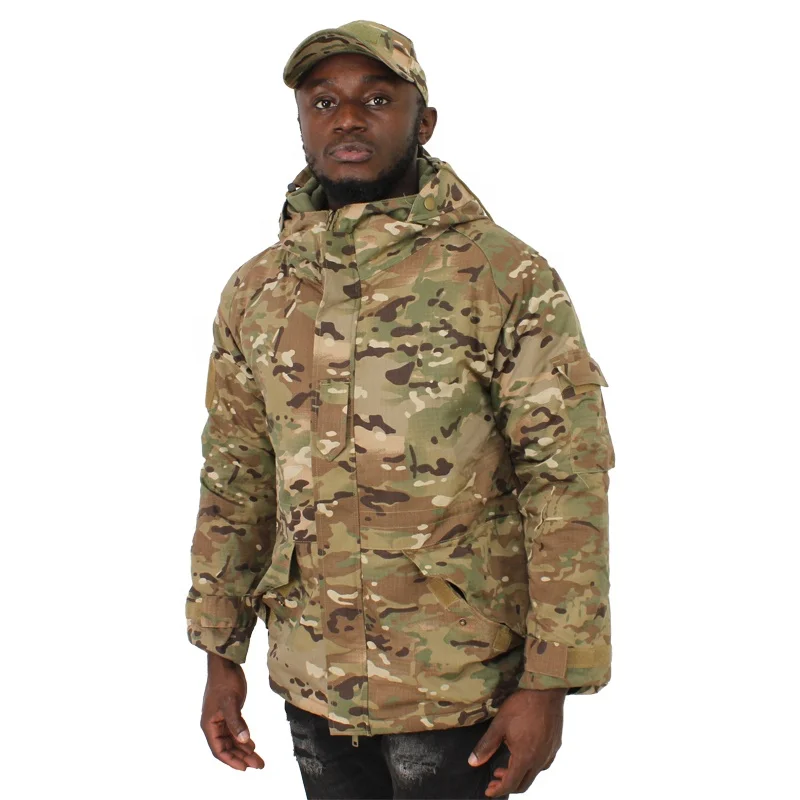 tactical combat security uniforms camouflage jacket G8 winter jacket CP  color